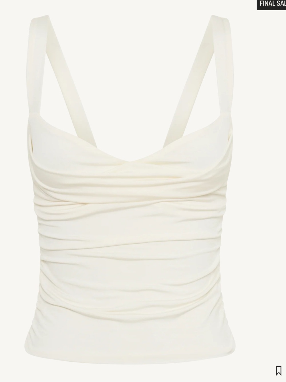 Meshki Hailey Slinky Long Line Tank